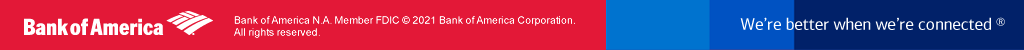 Copyright Bank of America Corporation. All rights reserved.